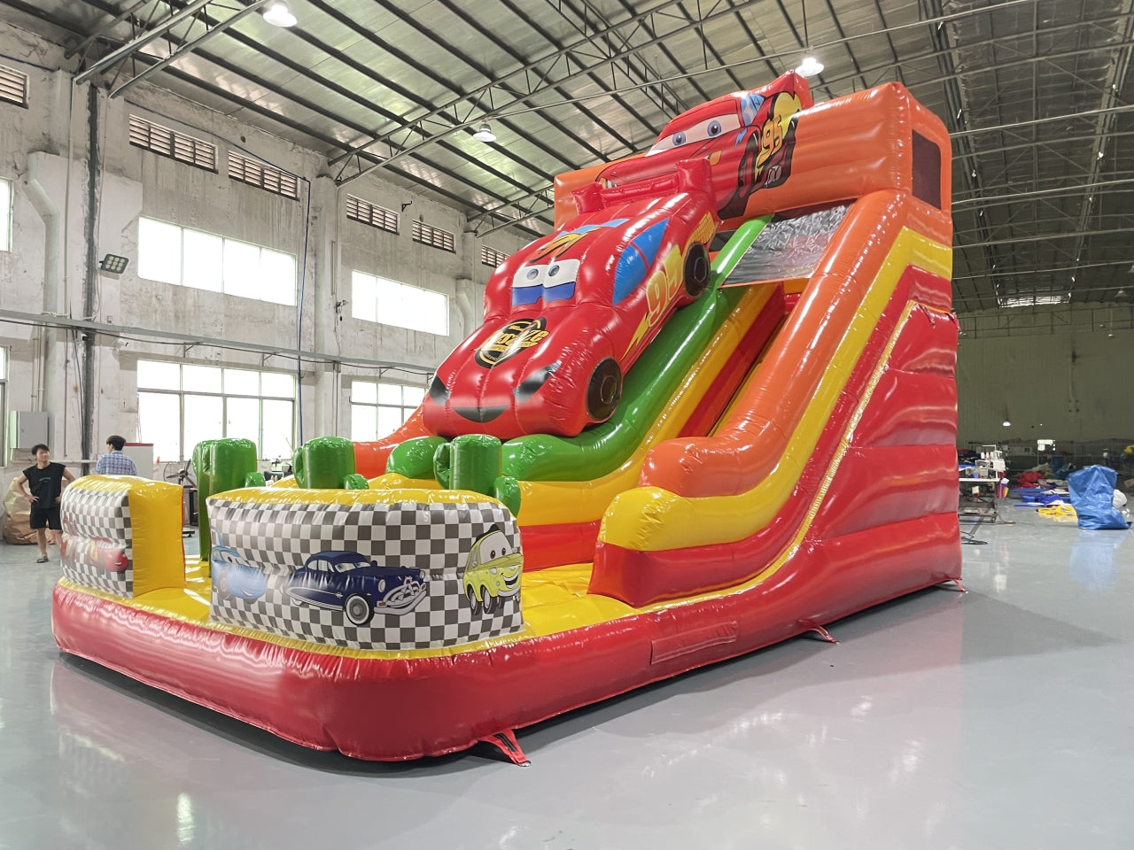 Tobogán Inflable Temático Car