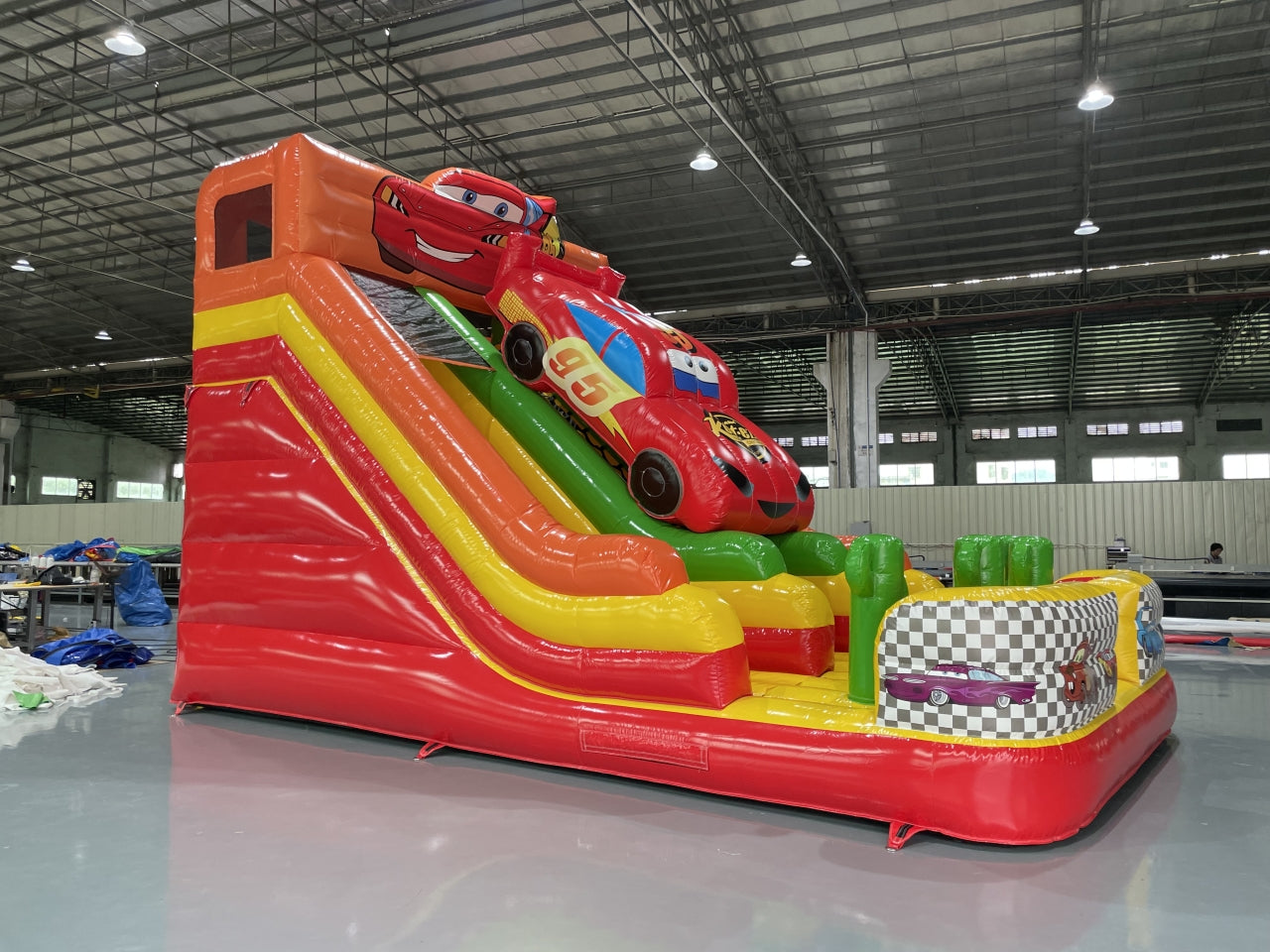 Tobogán Inflable Temático Car