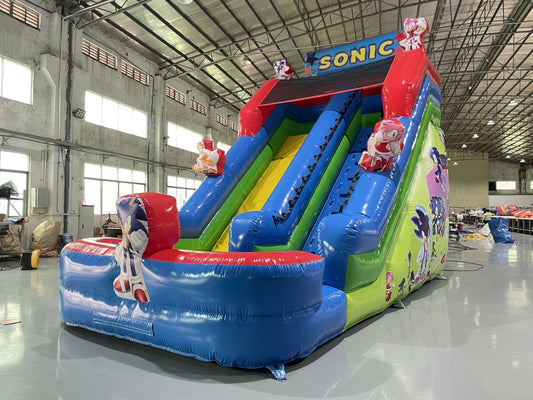 Tobogán Inflable Temático Sonic