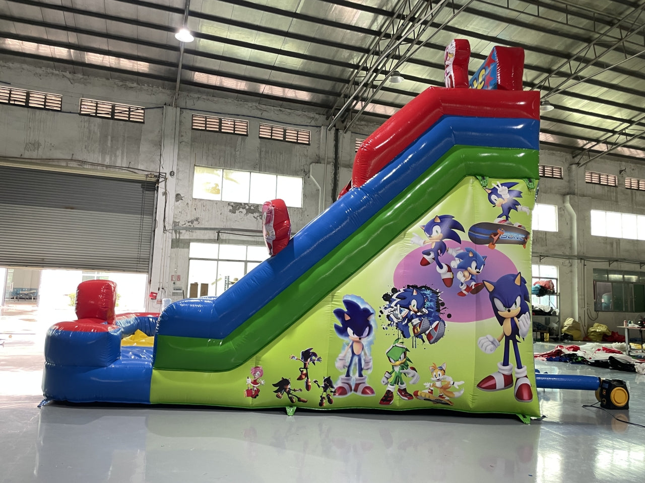 Tobogán Inflable Temático Sonic
