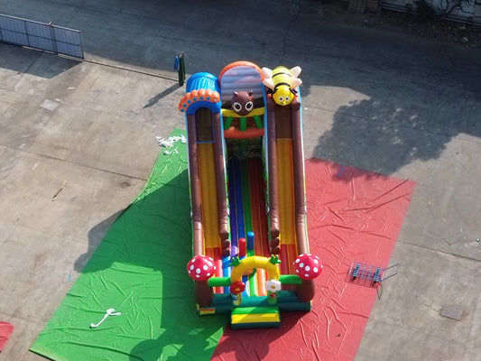Tobogán Inflable Temático Abeja 9mL * 6.5mW