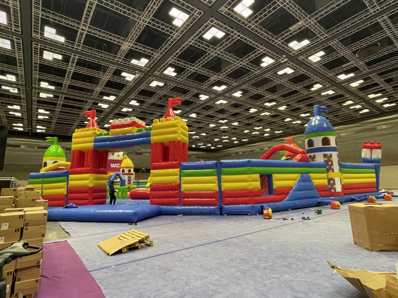 Parque Inflable Gigante 41m Para Chile