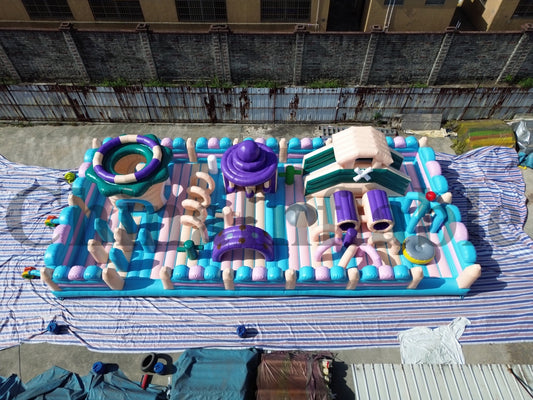 Parque Inflable Temático Ovni Gigante