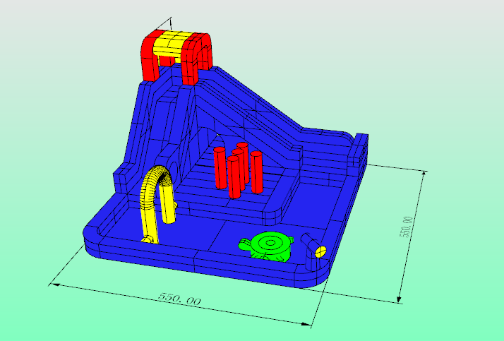 Inflatable Water Park For Land