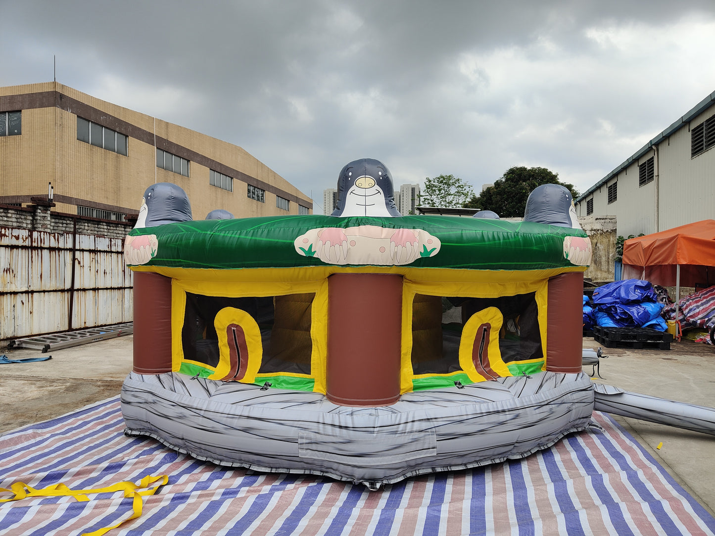 Inflatable Interactive Game Whack A Mole