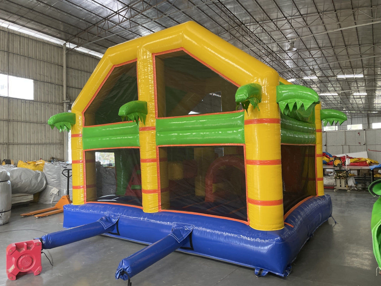 Castillo Inflable Personalizado Temático Tigre