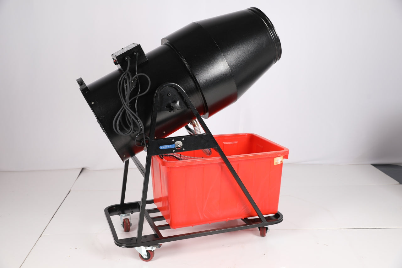 Cañon De Espuma Flexible 1800W Alcance 6m Cabeza Manual Rojo