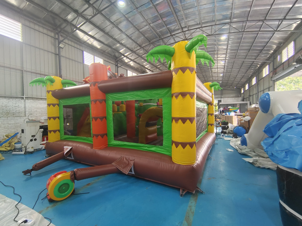 Castillo Inflable Temático Dinasauro