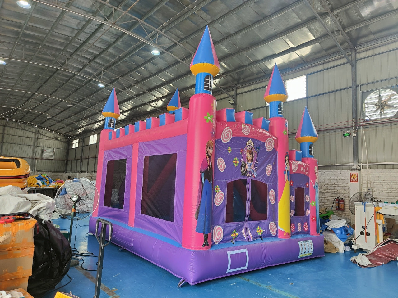 Castillo Inflable Temático Snow White