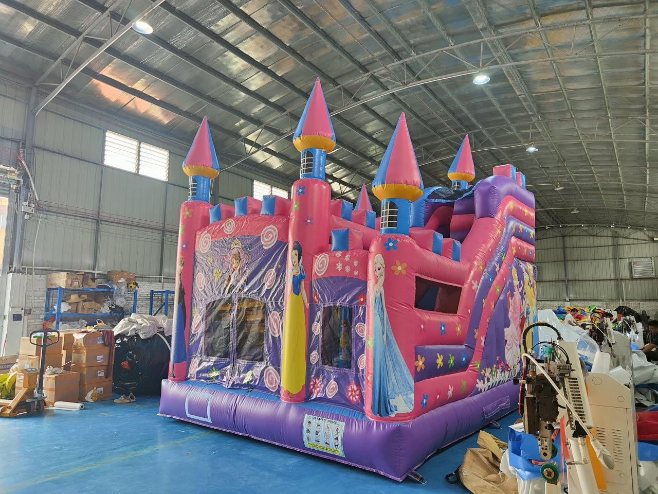 Castillo Inflable Temático Snow White