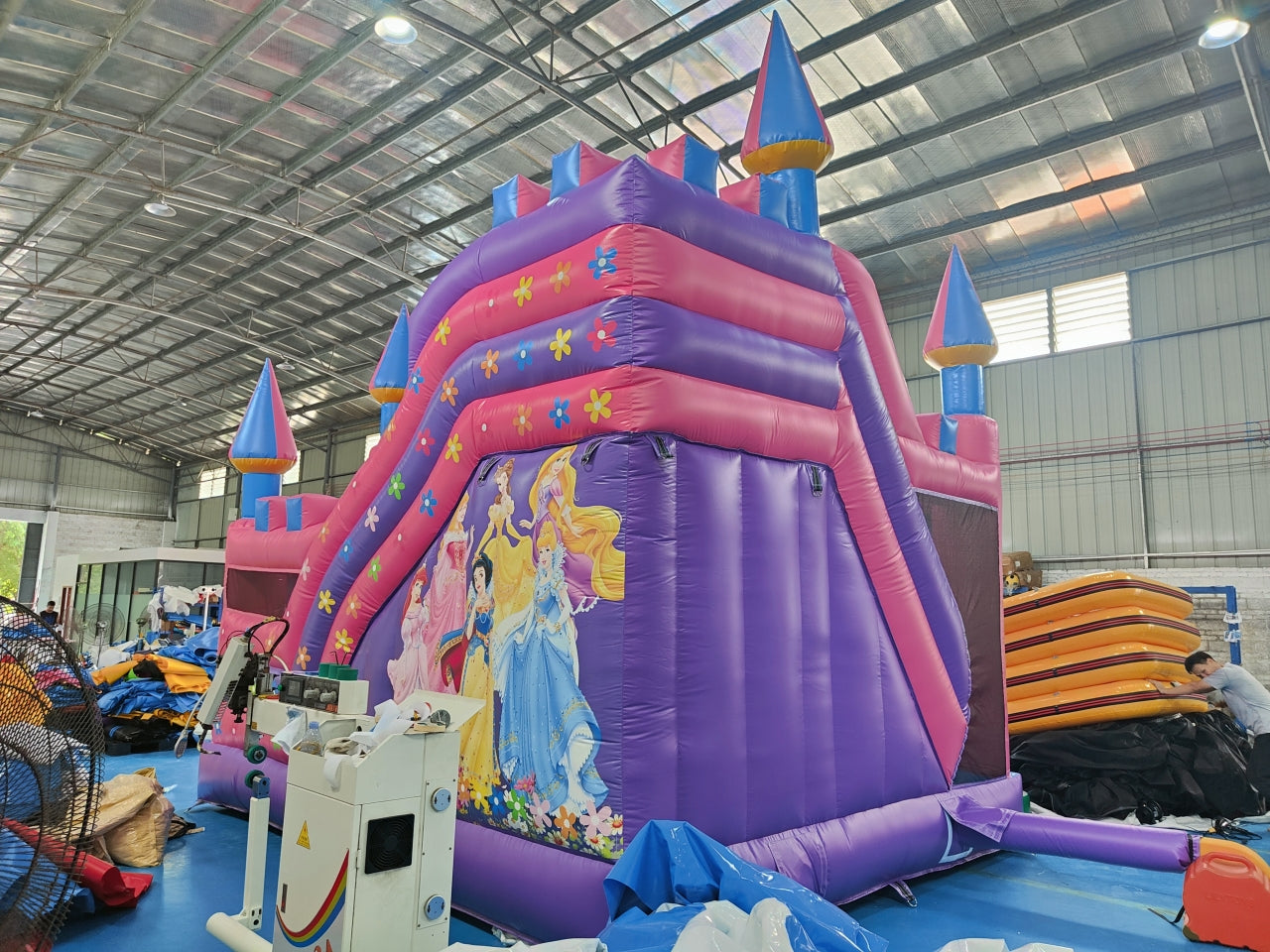 Castillo Inflable Temático Snow White