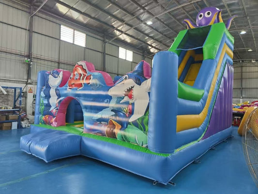 Parqué Infántil Inflable Temático Aquario 