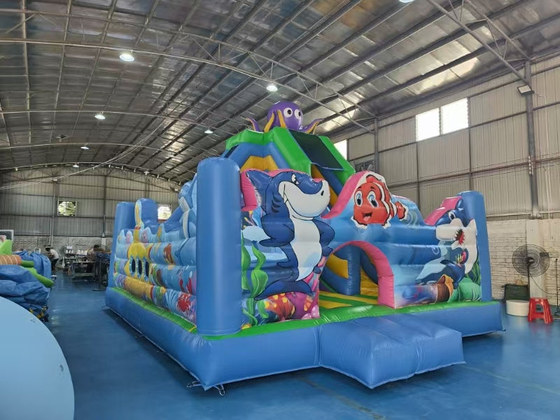 Parqué Infántil Inflable Temático Aquario 
