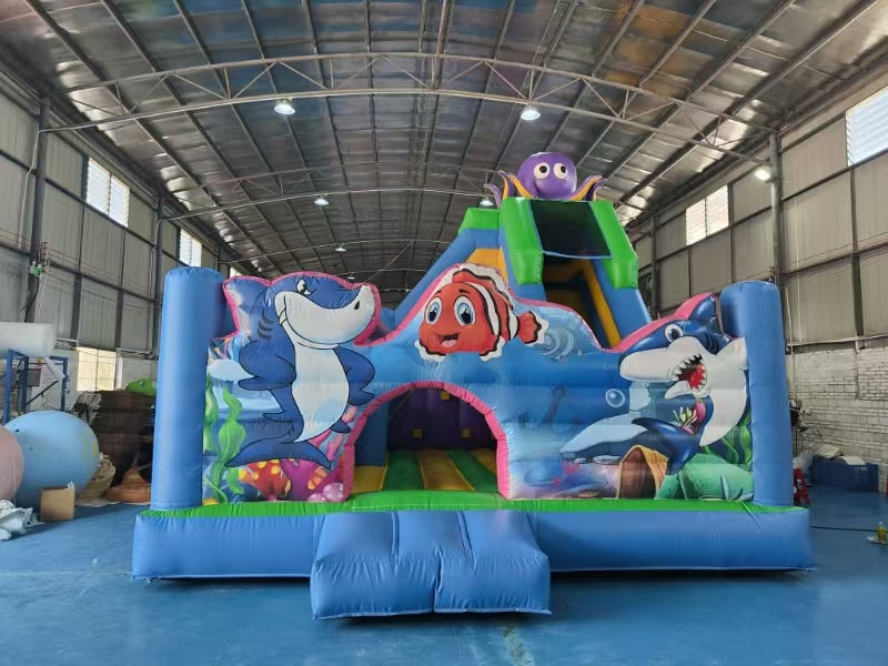Parqué Infántil Inflable Temático Aquario 