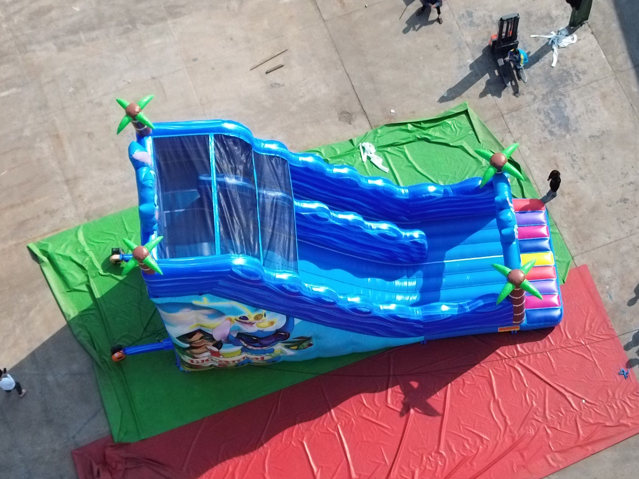 Tobogán Inflable Temático Acuarios