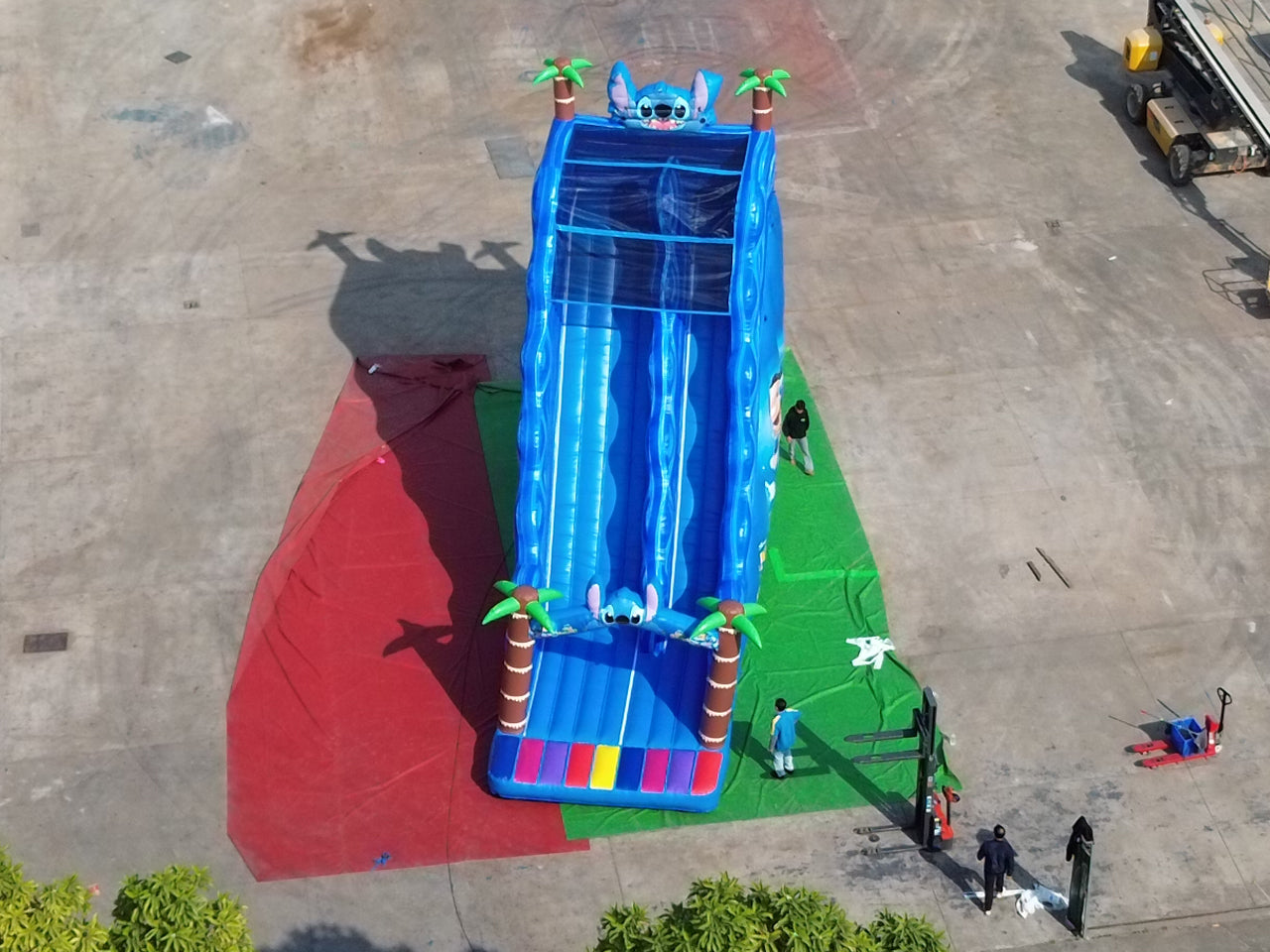 Tobogán Inflable Temático Acuarios