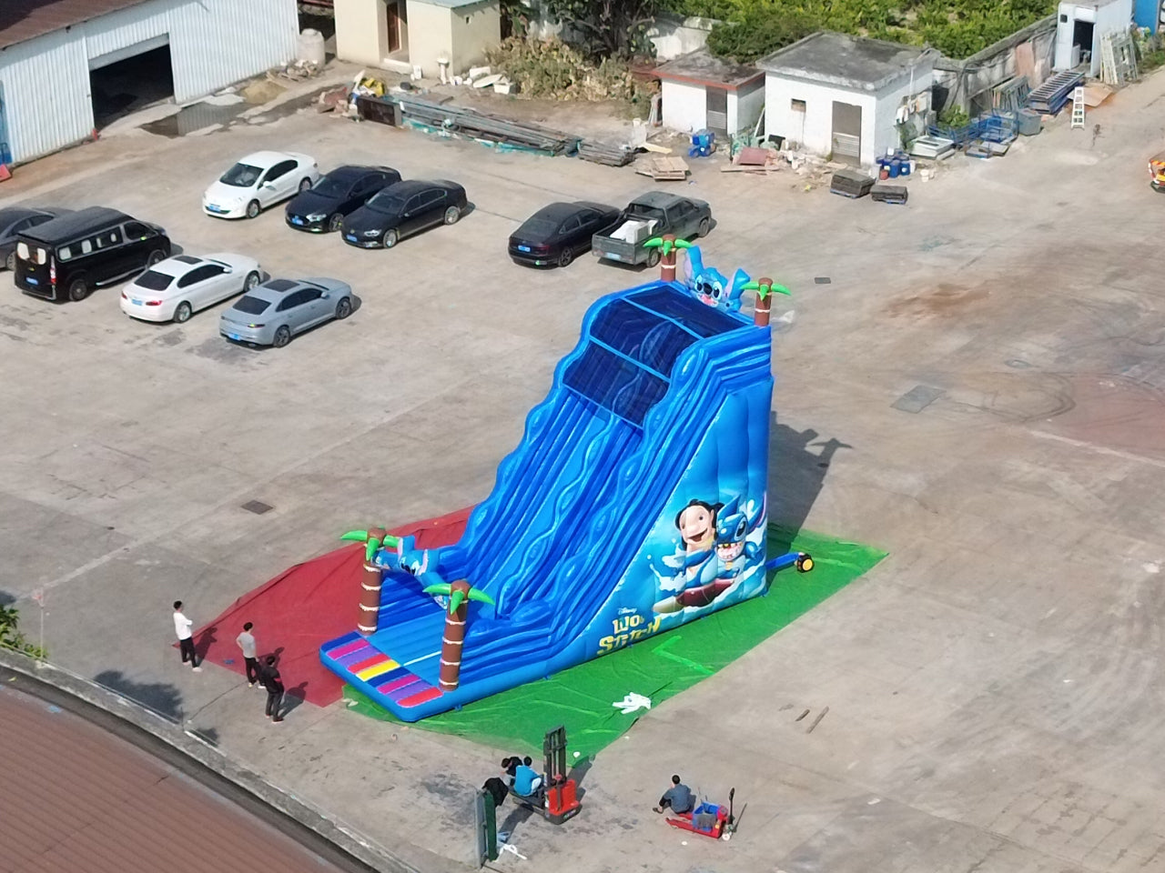 Tobogán Inflable Temático Acuarios