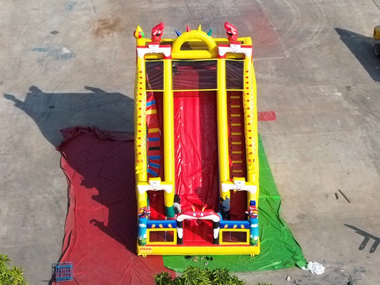Tobogán Inflable Gigante Temático Conejo