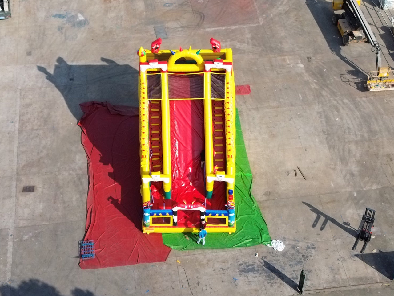 Tobogán Inflable Gigante Temático Conejo
