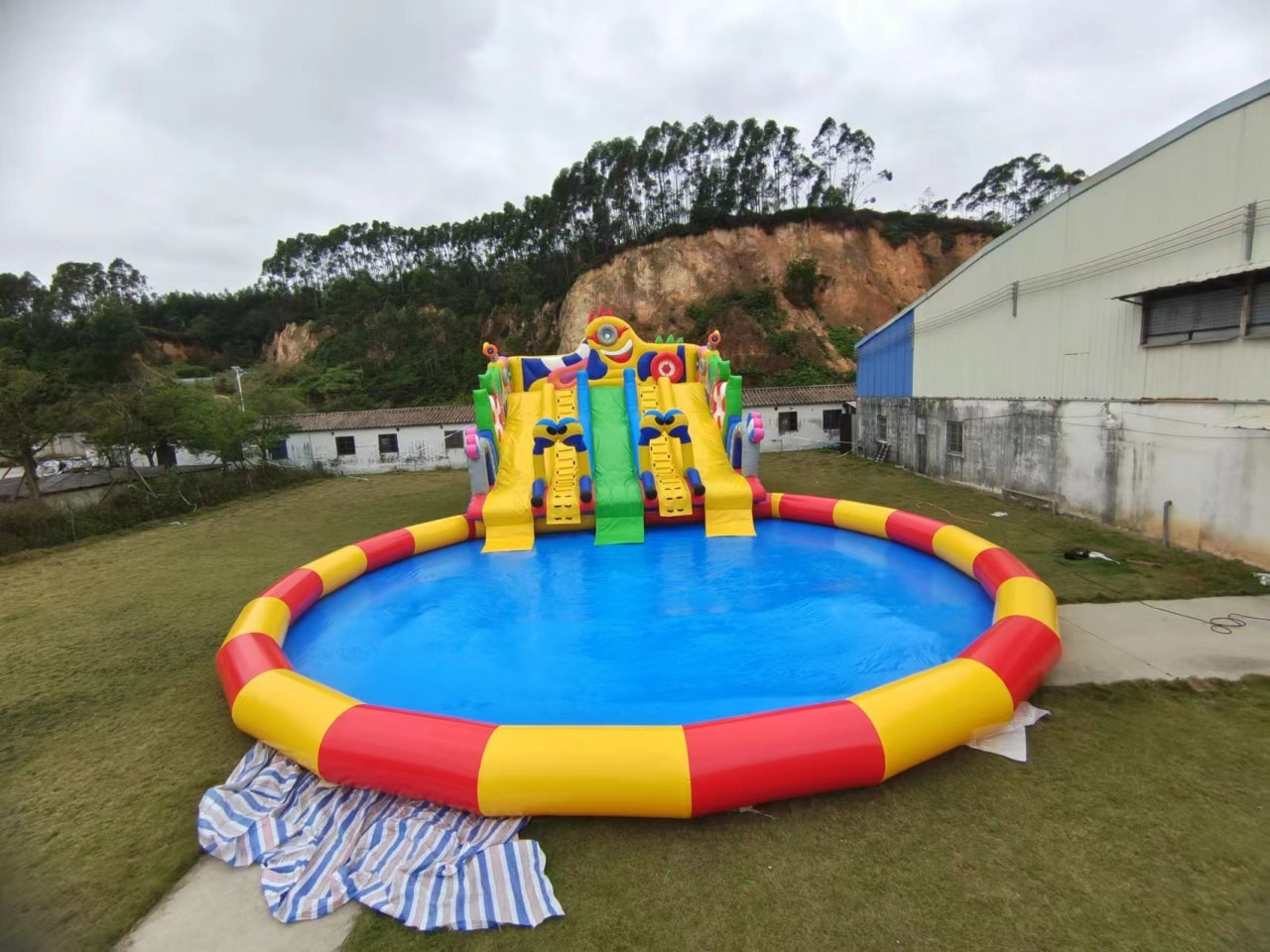 Parque Inflable Gigante Temático Caramela