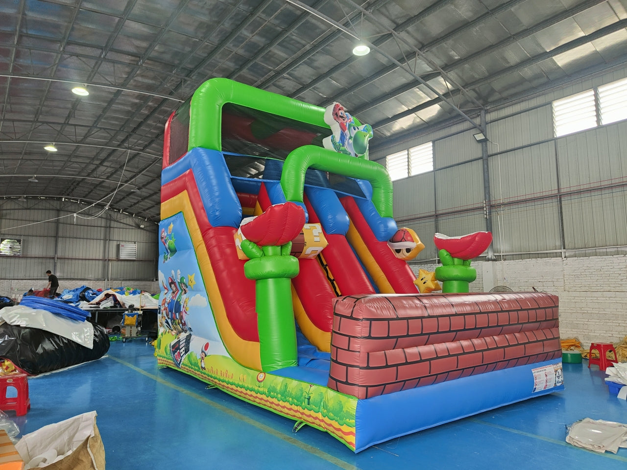Tobogán Inflable Peque Temático Mario Bruss (Peque)