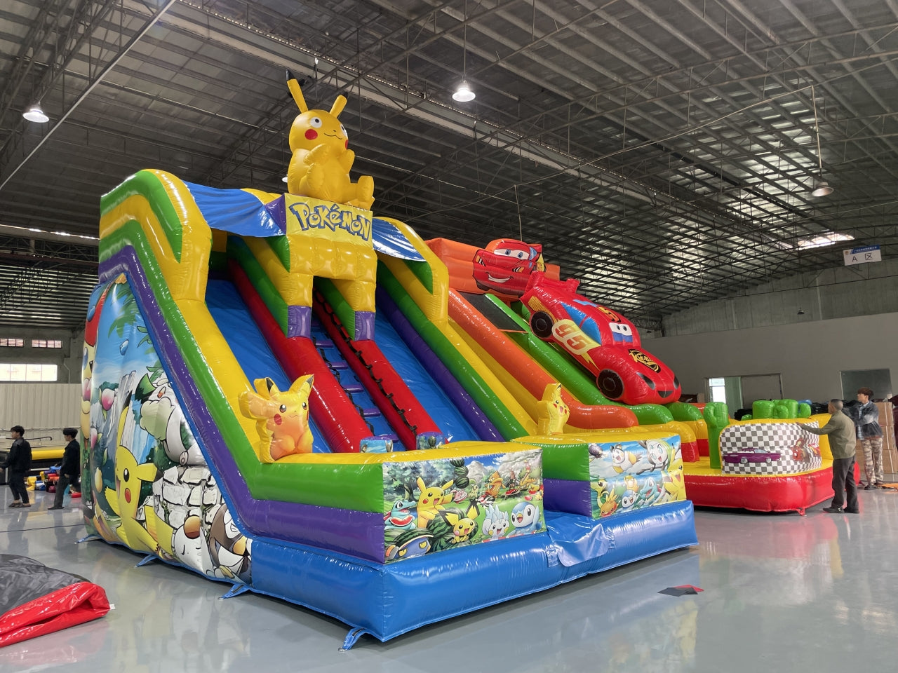 Tobogán Inflable Temático Pokemon