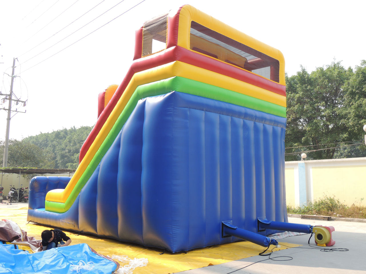 Inflatable Wave Slides