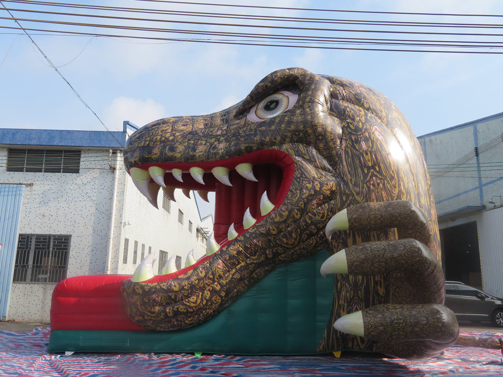 Inflatable Crocodille Slides