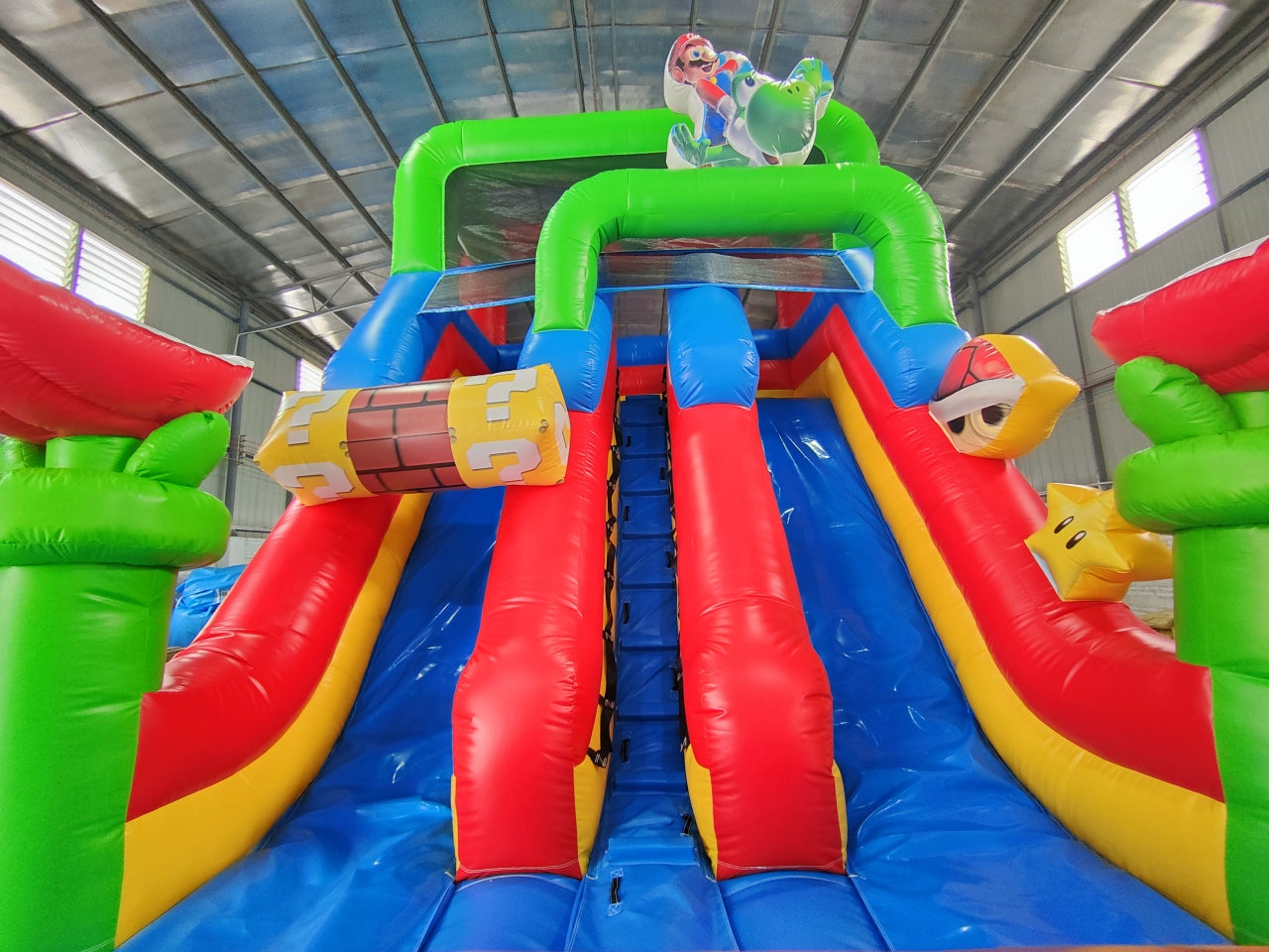 Tobogán Inflable Peque Temático Mario Bruss (Peque)