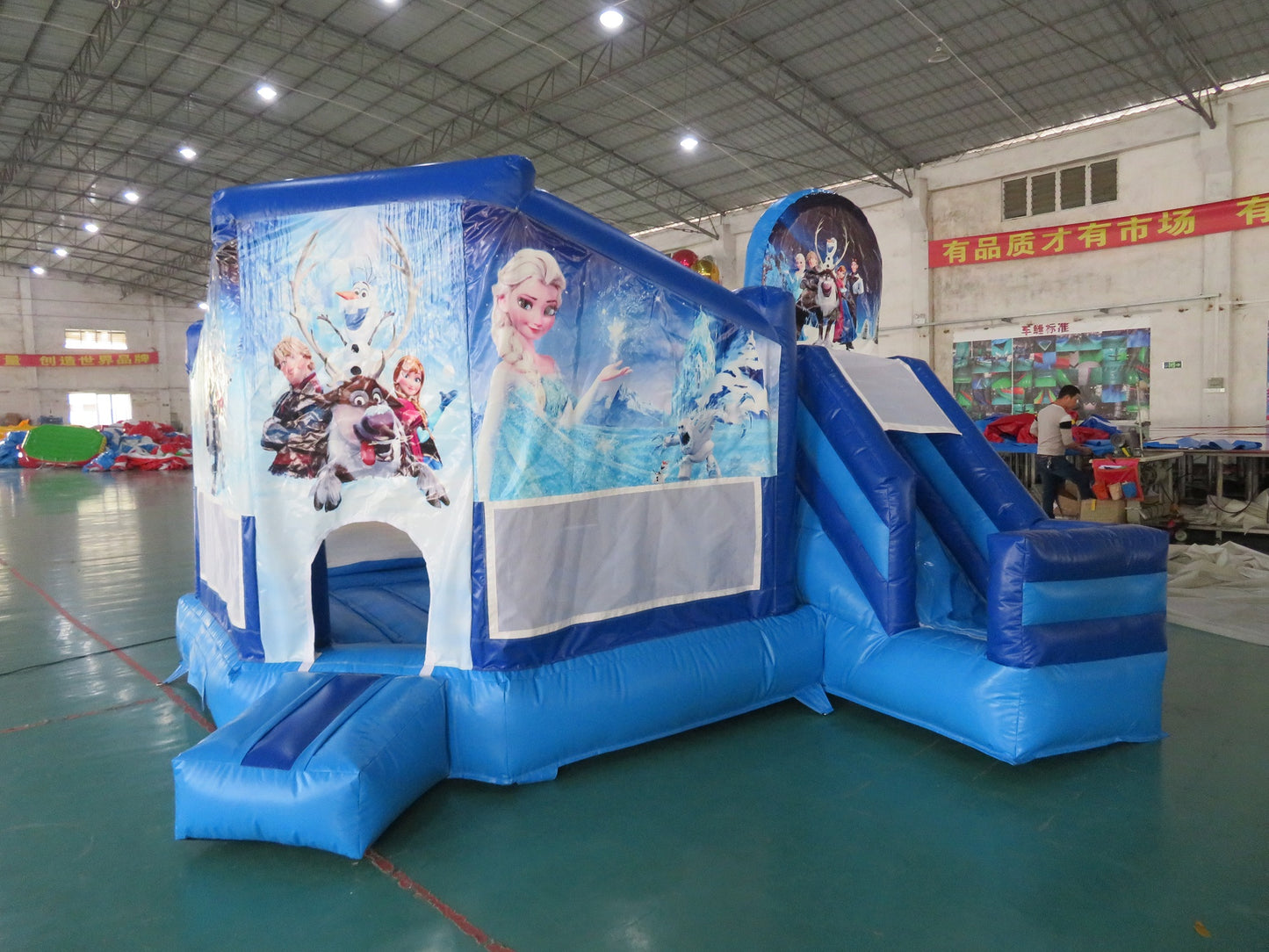 Castillo Inflable Temático Frozen