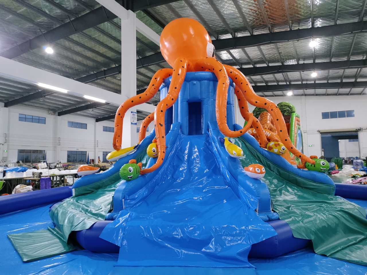 Parque Inflable Acuático Temático Pulpo