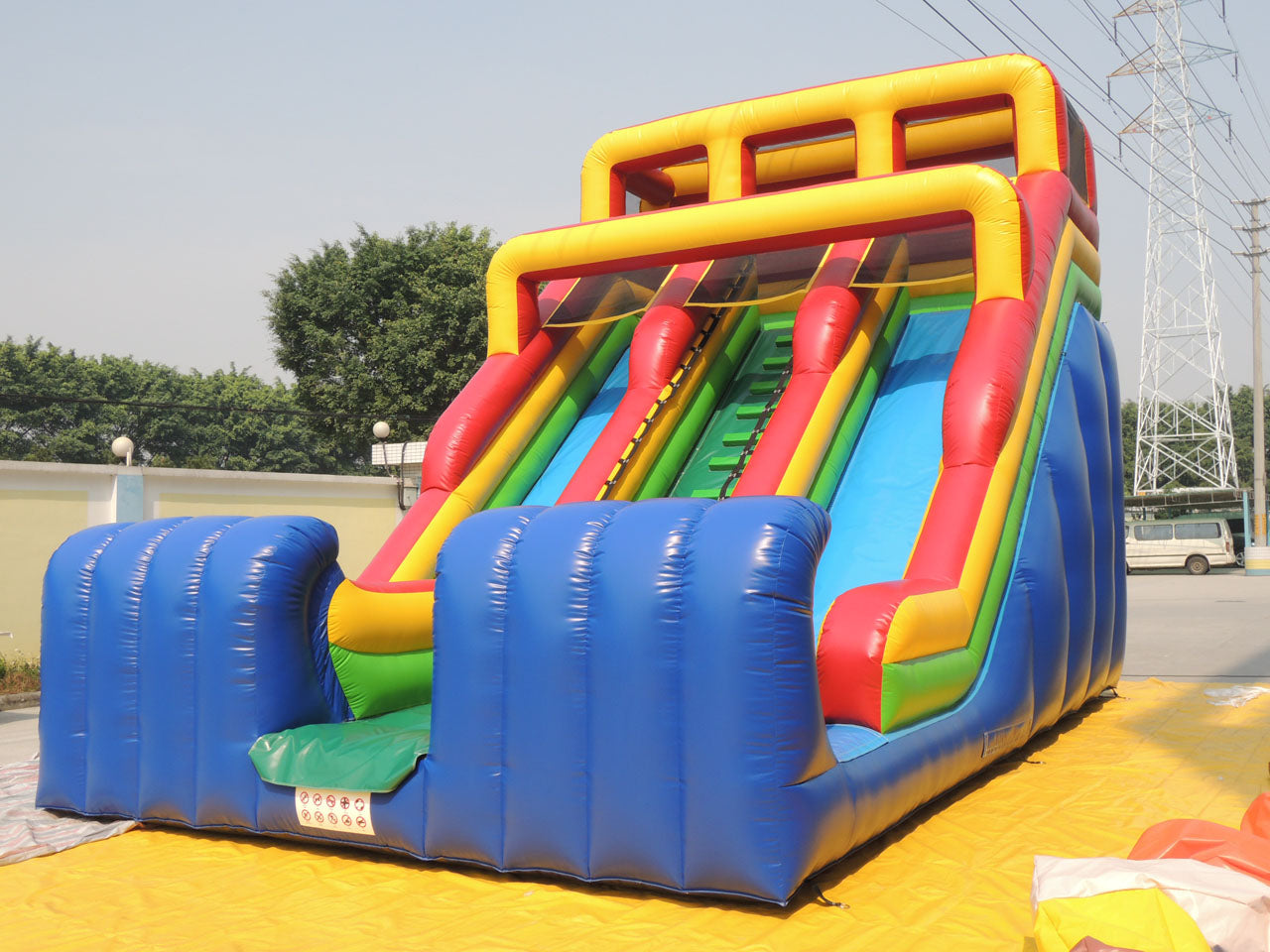 Inflatable Wave Slides