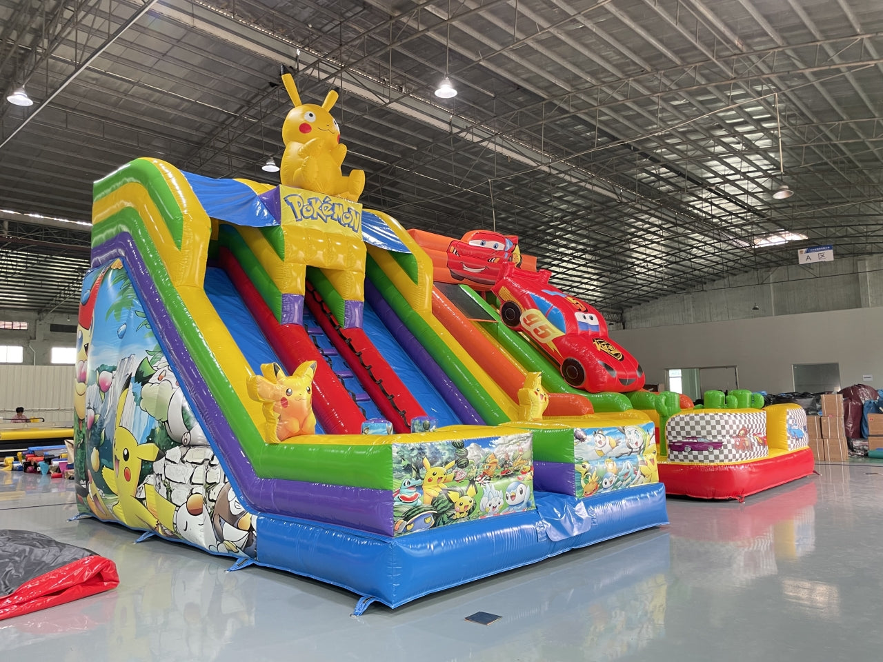 Tobogán Inflable Temático Pokemon