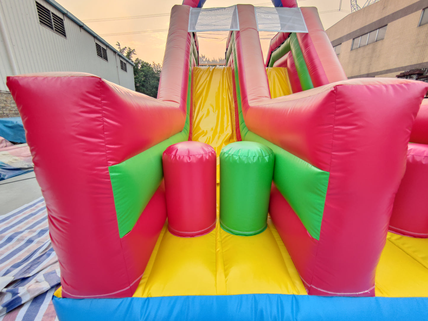 Candy Land Inflatable Obstacle Course