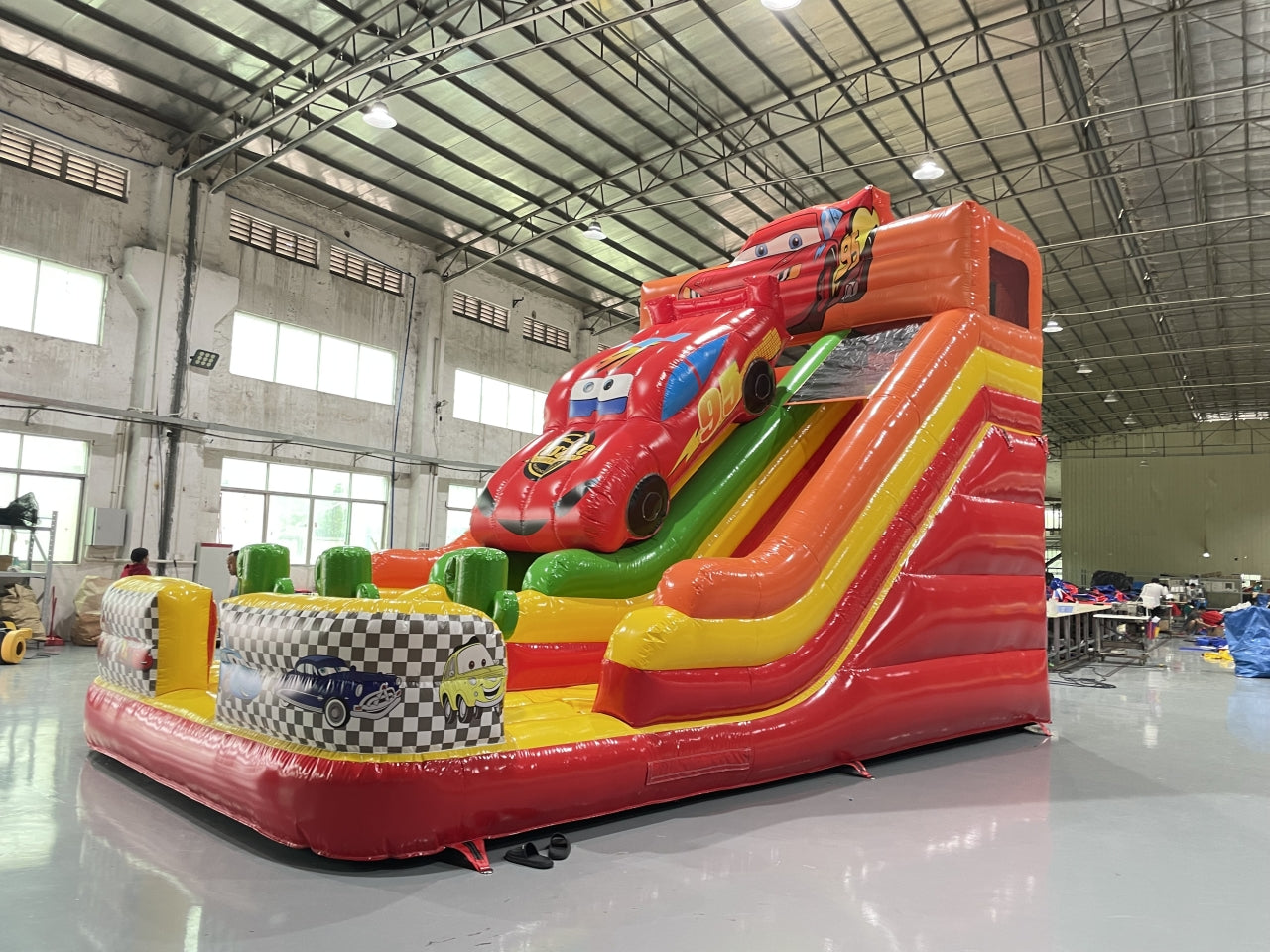 Tobogán Inflable Temático Car