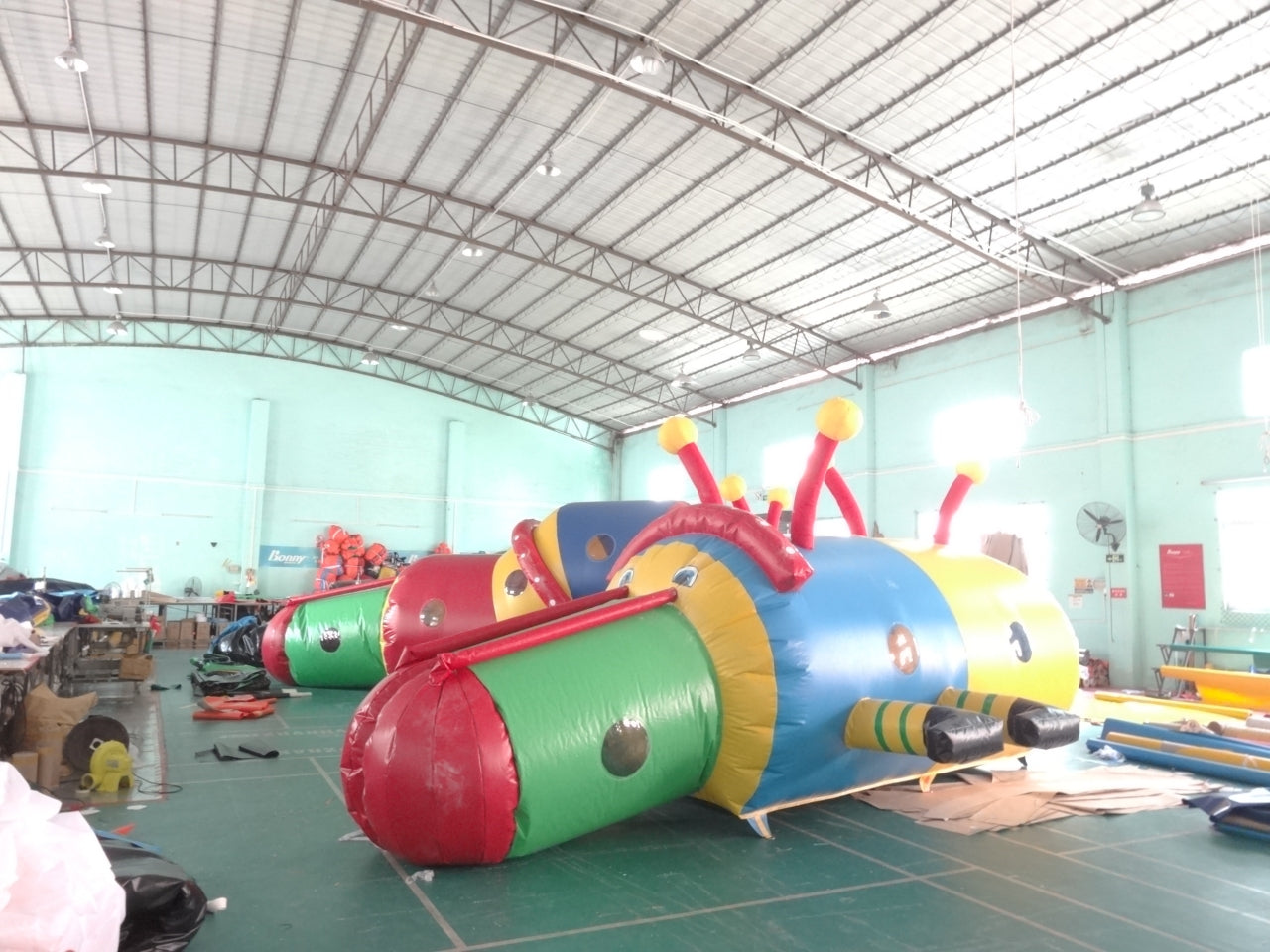Tunél Inflable Temático El Gusano