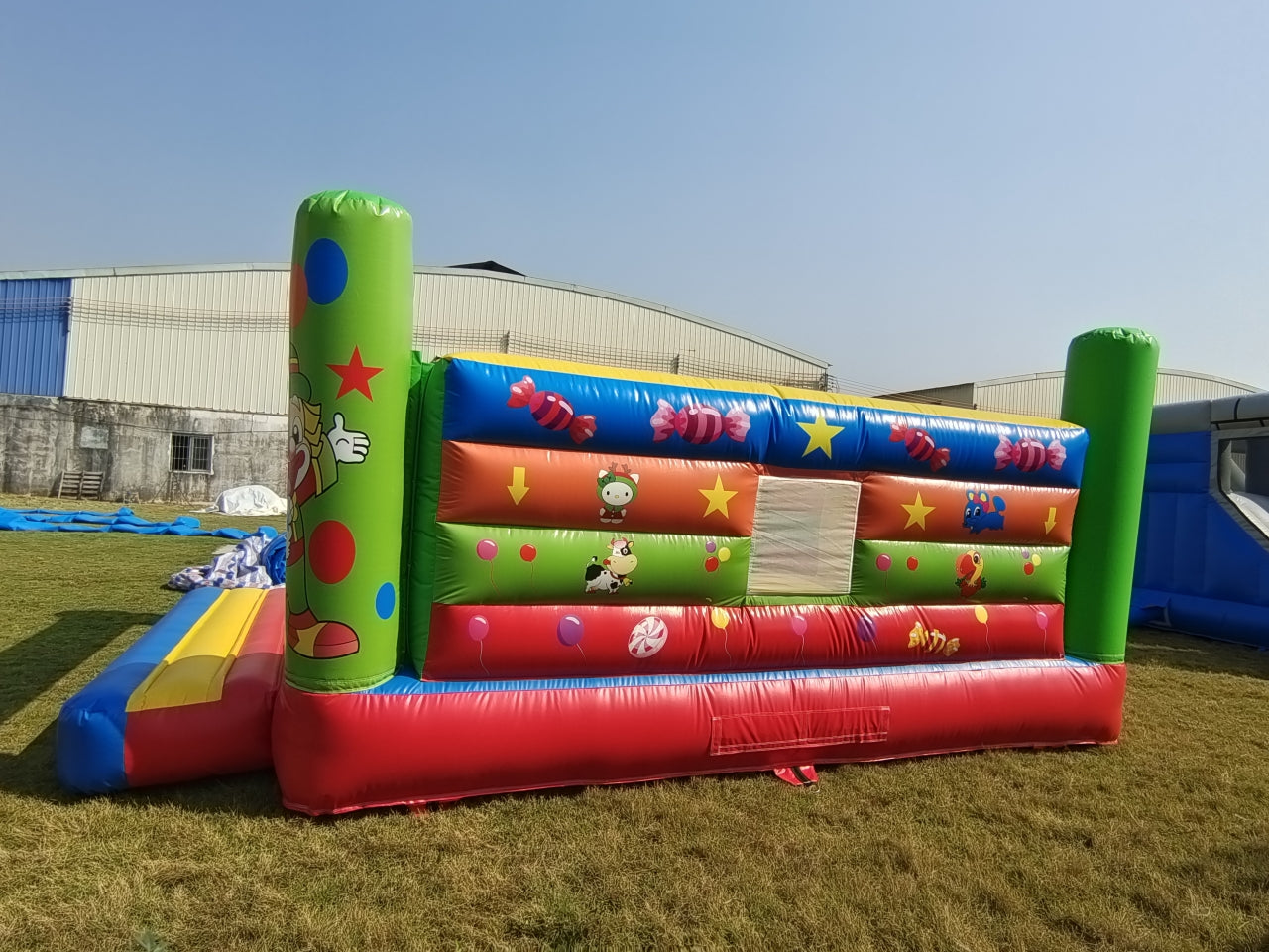 Castillo Inflable Temático Payaso