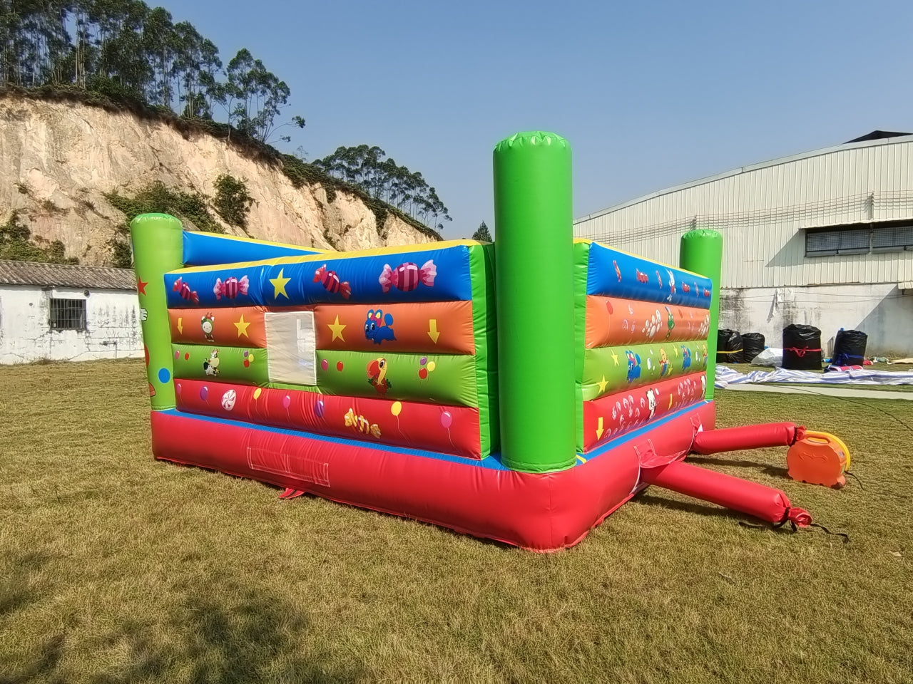 Castillo Inflable Temático Payaso