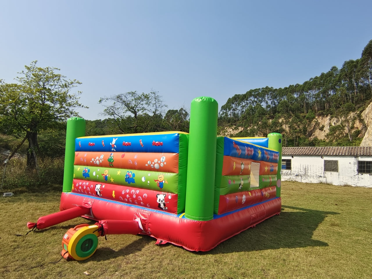 Castillo Inflable Temático Payaso