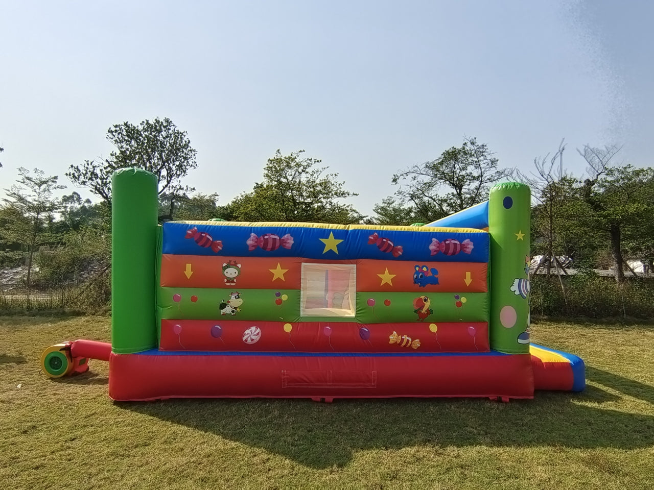 Castillo Inflable Temático Payaso