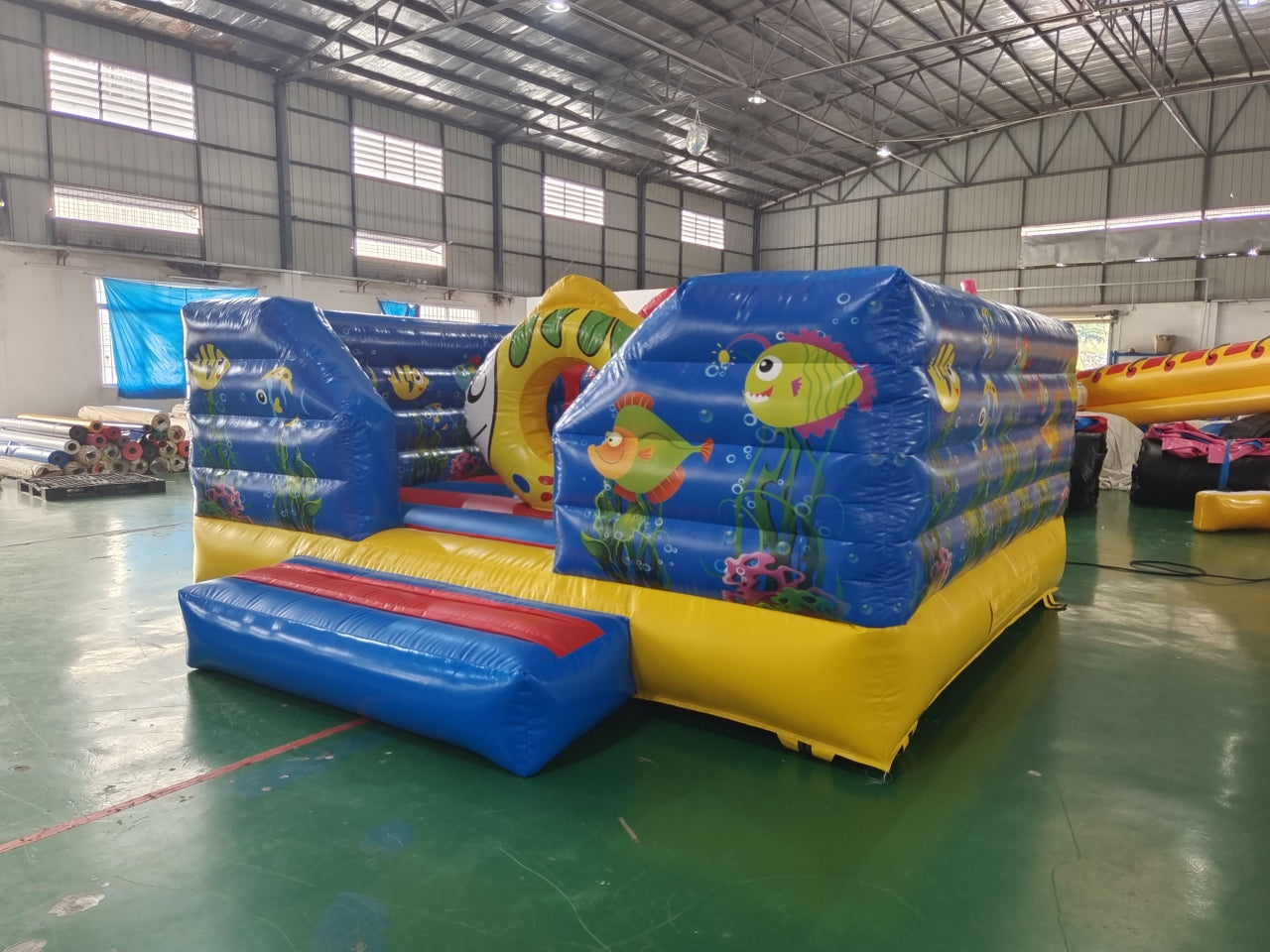Castillo Inflable Temático Aquario