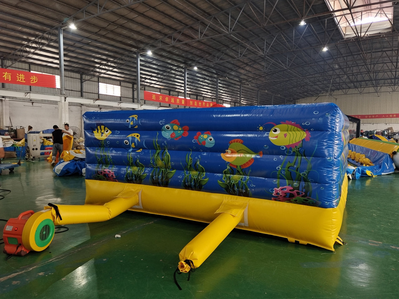 Castillo Inflable Temático Aquario
