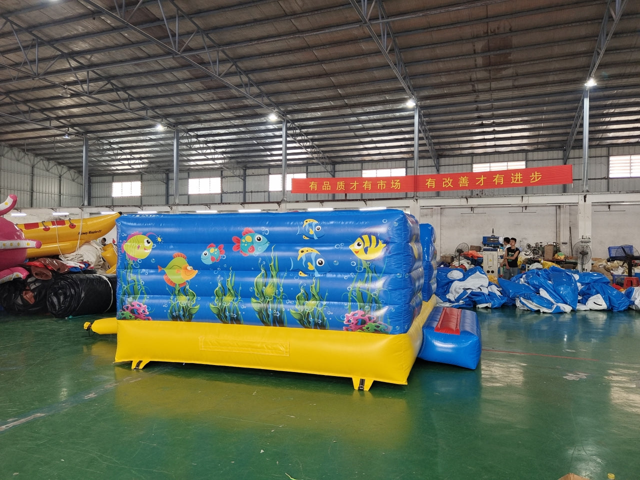 Castillo Inflable Temático Aquario