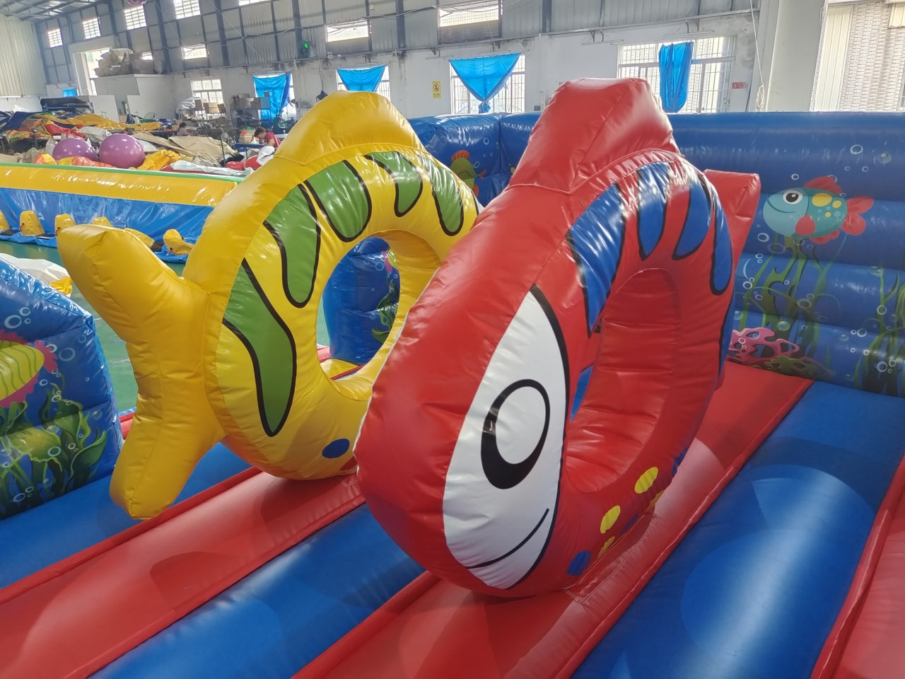 Castillo Inflable Temático Aquario