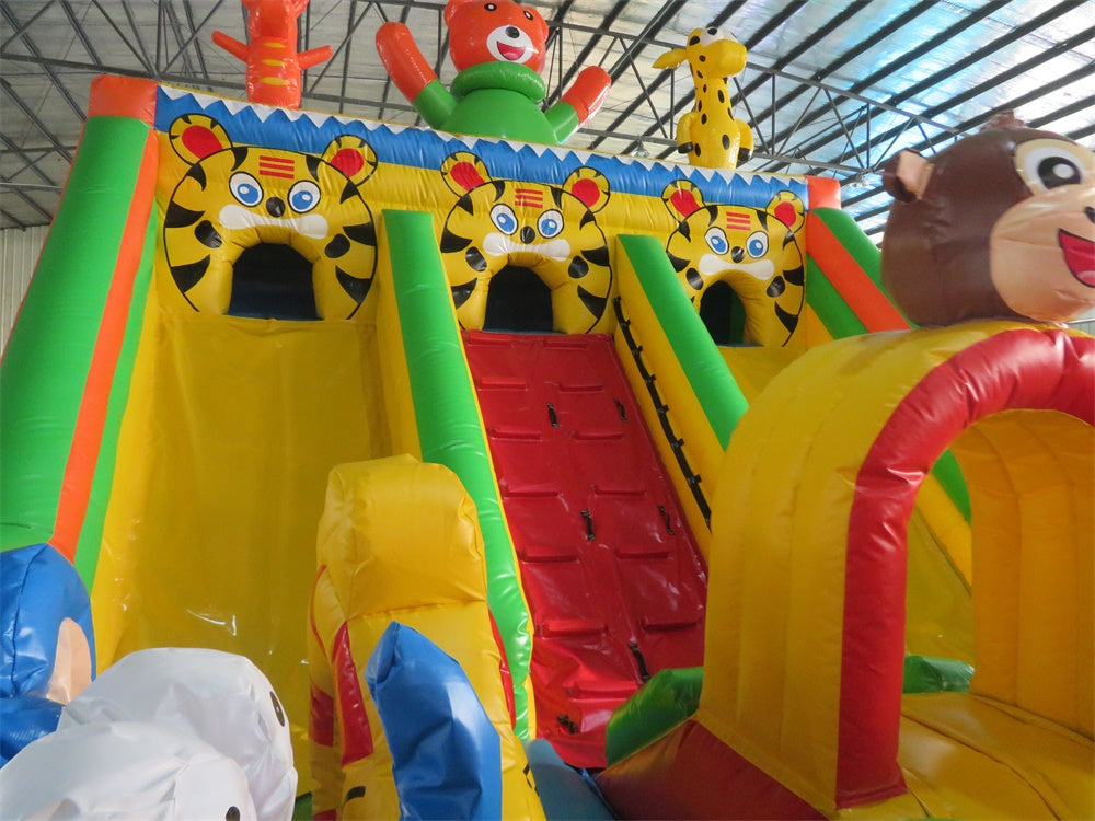 Inflatable Bear Slide Playground