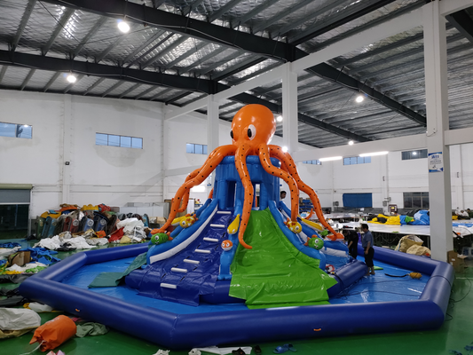 Parque Inflable Acuático Temático Pulpo