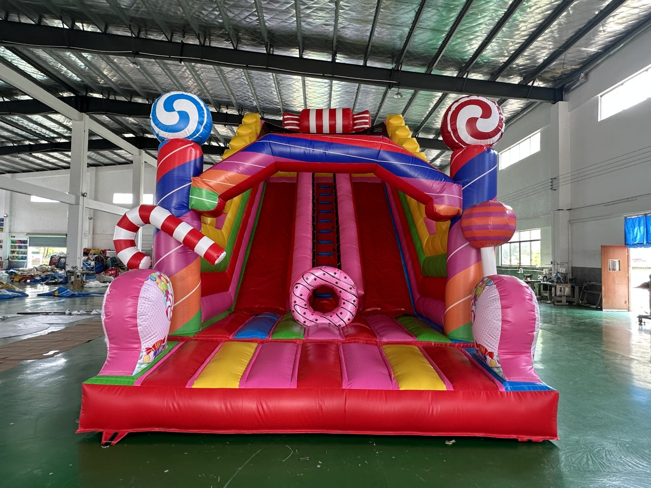 Tobogán Inflable Seco Temático Caramela