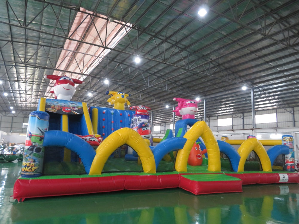 Inflatable Super Wings Playground Functiy