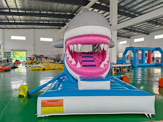 Inflatable Shark Slide