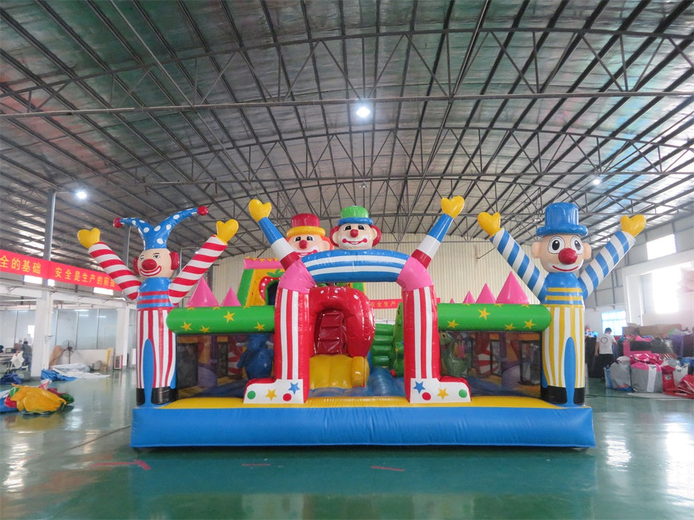 Inflatable Clown Funcity Slides